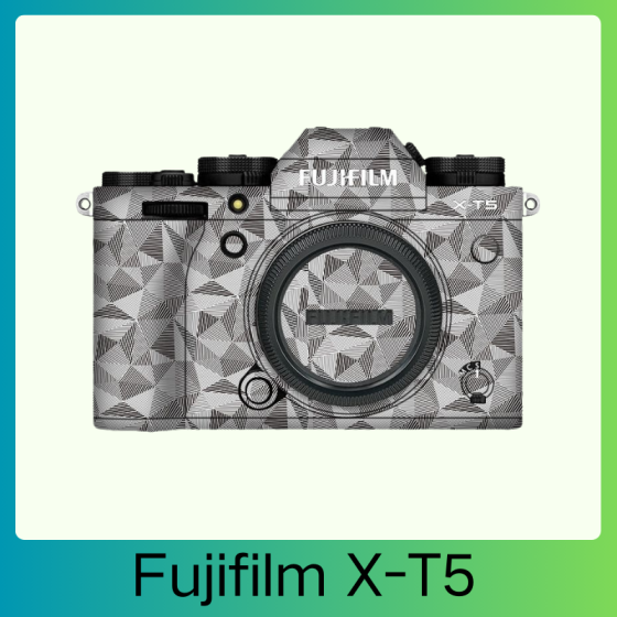 Corpo da Fujifilm X-T5  - Pele câmera, adesivo câmera - com alta resistência a arranhões, à prova d'água e com design elegante.